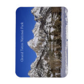 Grand Teton Nationalpark Winter flexibel Magnet (Vertikal)