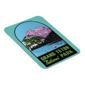 Grand Teton Nationalpark, Wyoming Magnet (Rechte Seite)