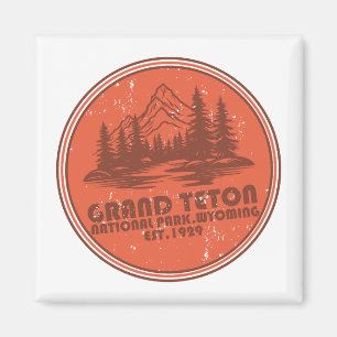 Grand-Teton-Nationalpark Wyoming Magnet