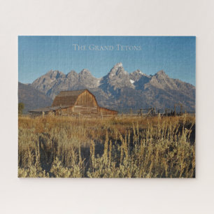 Grand Teton Nationalpark Wyoming mit Barn Puzzle