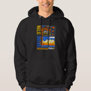 Grand Teton Nationalpark Wyoming Mountain Wandern Hoodie