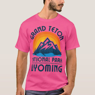 Grand Teton Nationalpark Wyoming Mountain Wandern T-Shirt