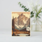 Grand Teton Nationalpark Wyoming Postkarte (Stehend Vorderseite)