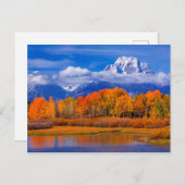 Grand Teton Nationalpark | Wyoming Postkarte (Vorne/Hinten)