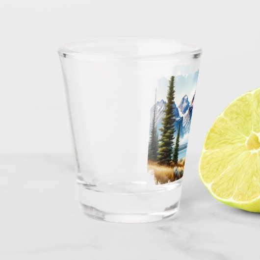 Grand Teton Nationalpark Wyoming Schnapsglas (Links)