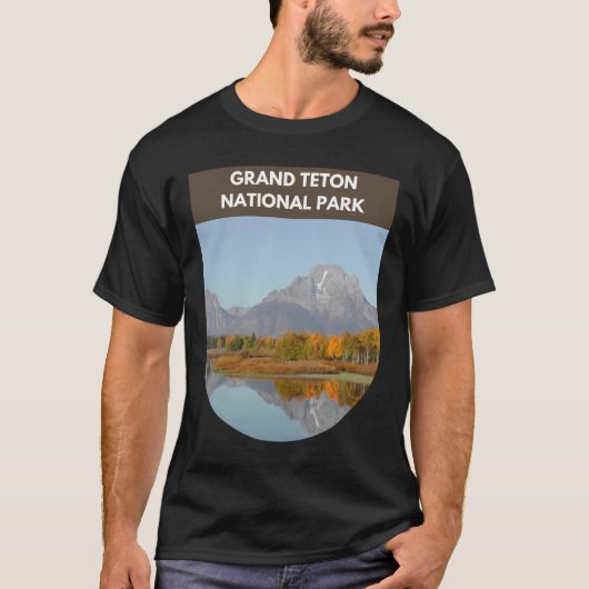 Grand Teton Nationalpark - Wyoming T-Shirt (Vorderseite)