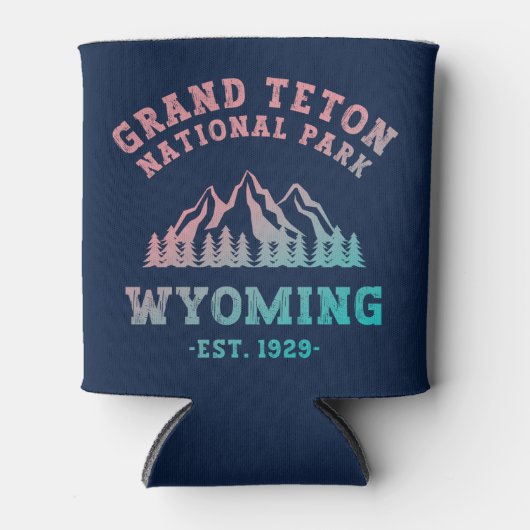 Grand Teton Nationalpark Wyoming USA Gradient Dosenkühler (Vorderseite)