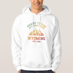 Grand Teton Nationalpark Wyoming USA Gradient Hoodie