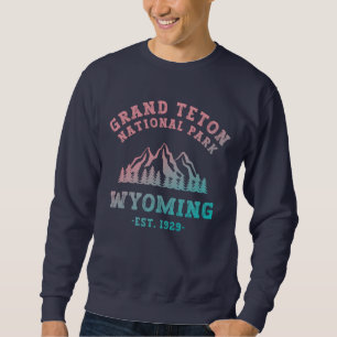 Grand Teton Nationalpark Wyoming USA Gradient Sweatshirt