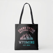 Grand Teton Nationalpark Wyoming USA Gradient Tasche (Vorderseite)