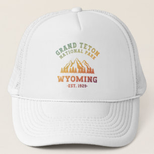 Grand Teton Nationalpark Wyoming USA Gradient Truckerkappe