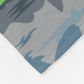 Grand Teton Nationalpark Wyoming Vintag Fleecedecke (Ecke)