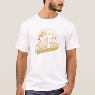 Grand Teton Nationalpark Wyoming Vintag Look 1 T-Shirt