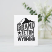 Grand Teton Nationalpark, Wyoming Vintage Poster (Stehend Vorderseite)