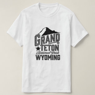 Grand Teton Nationalpark, Wyoming Vintage Poster T-Shirt