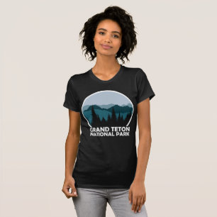 Grand Teton Nationalpark Wyomomo Vintag Retro T-Shirt