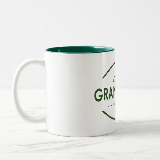 Grand Teton Nationalpark Zweifarbige Tasse (Links)