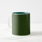 Grand Teton Nationalpark Zweifarbige Tasse (Vorderseite Links)