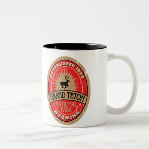 Grand-Teton-Nationalpark Zweifarbige Tasse