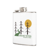 Grand Teton Nationalparkplatz Flachmann (Links)