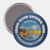 Grand Teton NP Magnet (Vorderseite/Rückseite)