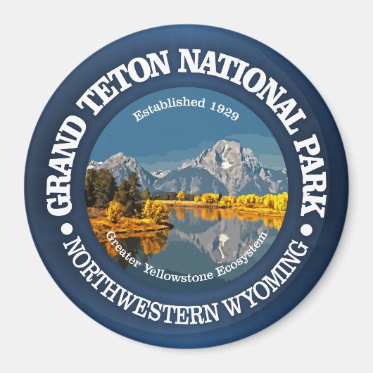 Grand Teton NP Magnet (Vorne)