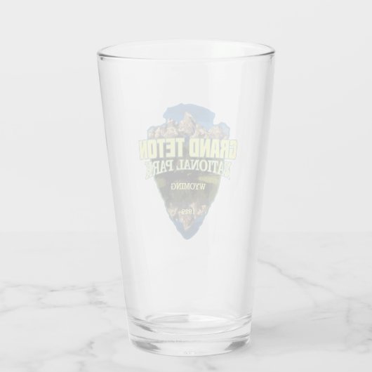 Grand Teton NP (Pfeilspitzen) Glas (Rückseite)