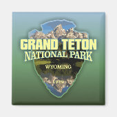 Grand Teton NP (Pfeilspitzen) Magnet (Vorne)