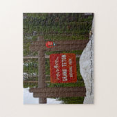 Grand Teton Park Wyoming. Jigsaw Puzzle (Vertikal)