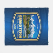 Grand Teton (PF) Fleecedecke (Vorderseite (Horizontal))
