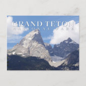 Grand Teton Postcard, Nationalparkkarte Postkarte (Vorderseite)