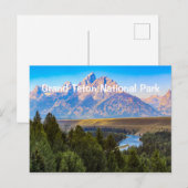 Grand Teton Postcard Postkarte (Vorne/Hinten)