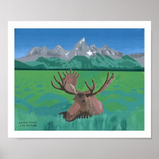 Grand Teton Poster (Vorne)
