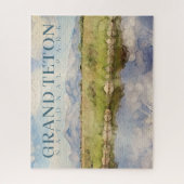 Grand Teton Puzzle, Nationalpark Puzzle (Vertikal)