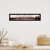 Grand Teton Range WY Foto 1902 Poster (Küche)