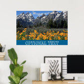 Grand Teton Springtime Souvenir Foto Poster (Heimbüro)