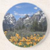 Grand Teton Springtime Souvenir Foto Untersetzer (Vorne)