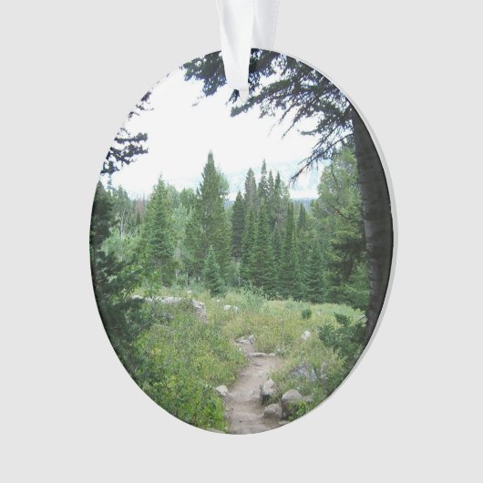 Grand Teton Trail Ornament (Vorderseite)