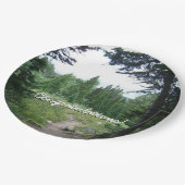 Grand Teton Trail Pappteller (Schrägansicht)