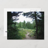 Grand Teton Trail Postkarte (Vorne/Hinten)
