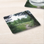 Grand Teton Trail Rechteckiger Pappuntersetzer (angewinkelt)