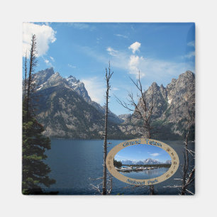 Grand Teton, USA, Wyoming Nationalpark Magnet