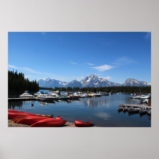 Grand Teton, USA, wyomomoming National Park Poster (Vorne)