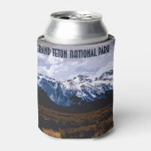 Grand Teton Vintag Foto Dosenkühler (Kanne Vorderseite)