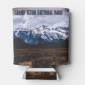 Grand Teton Vintag Foto Dosenkühler (Rückseite)