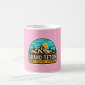 Grand Teton - Vintager � Abenteuer Kaffeetasse (Mittel)
