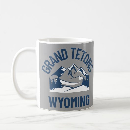 Grand Teton Wyoming Kaffeetasse (Links)