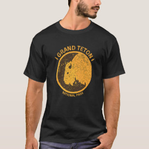 Grand Teton Wyoming Nationalpark Bison T-Shirt