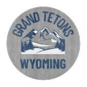 Grand Teton Wyoming Schneidebrett (Vorderseite)