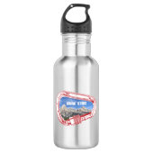 Grand Tetons Climbing Carabiner Edelstahlflasche (Vorderseite)